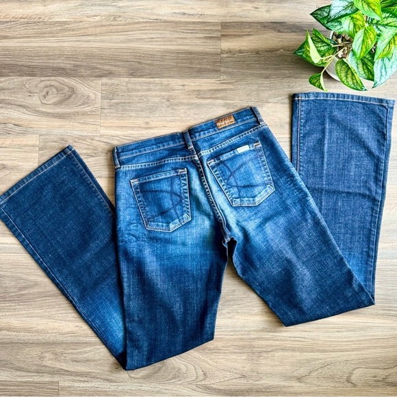 David Kahn Nikki Bootcut Mid-Rise Rio Dark Wash Jeans – Regular Fit - Size 29 - Picture 11 of 13